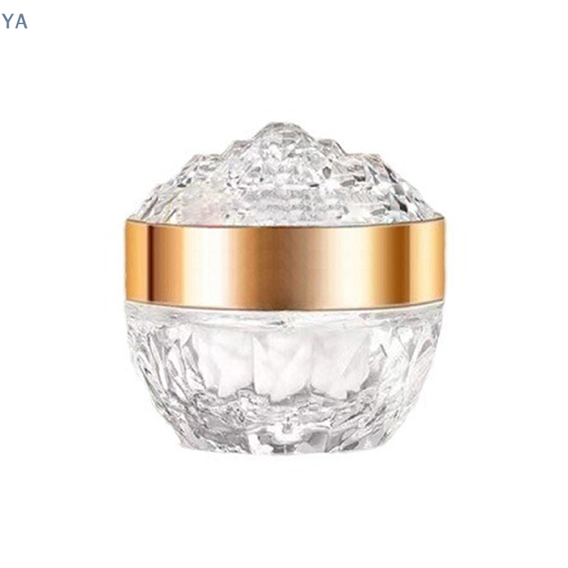 Luxury Skincare Containers - 【YA】 Luxuriöser 50g Glas-Gesichtscremebehälter mit Deckel,