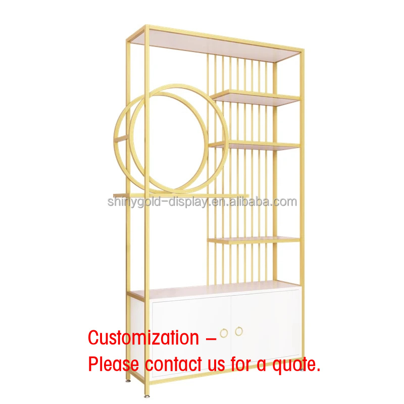 Luxury Skincare & Spa Reviews - Luxuriöses LED-Schrank-Display für Kosmetik, Hautpflegeprodukte, Parfümerie,