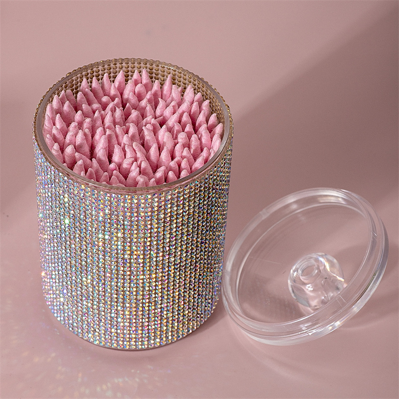 Luxuriöse Diamant-Wattestäbche – Luxury Skincare Containers Bewertung und Preis