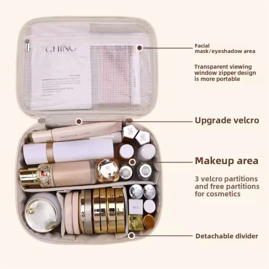 Neue Kosmetiktasche für Damen, – Luxury Skincare Containers Bewertung und Preis